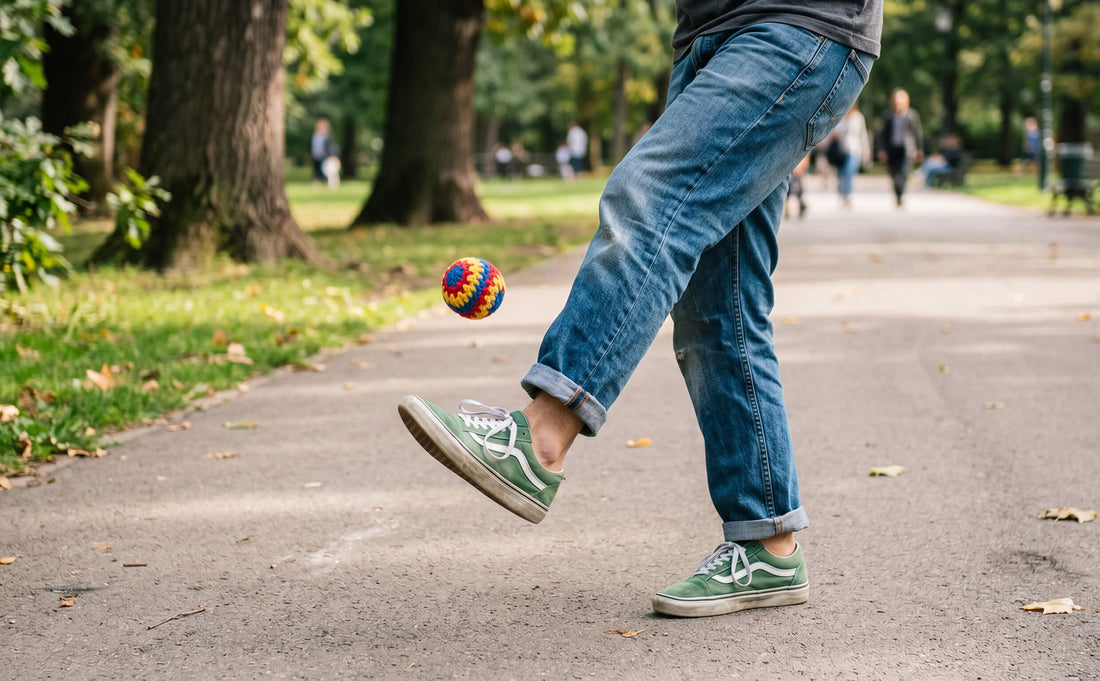 How to Kick a Footbag