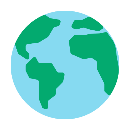 An icon of a globe.